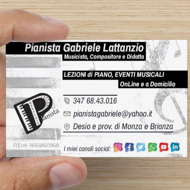 Pianista Gabriele Lattanzio