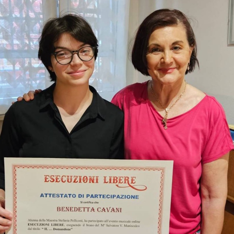 Insegnante di piano Stefania Pelliconi